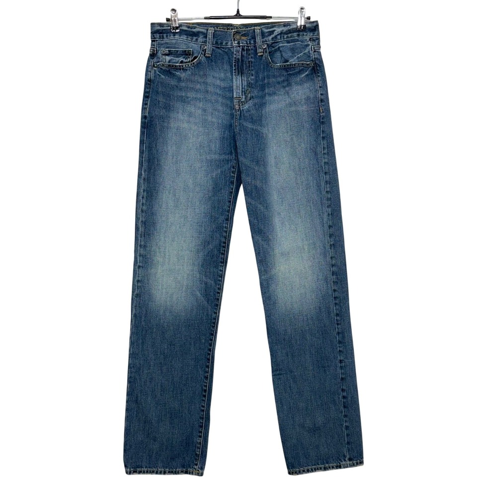 American Eagle Jeans Men Measures 30X35 Tag 30x36 Blue Relaxed Straight Workwear